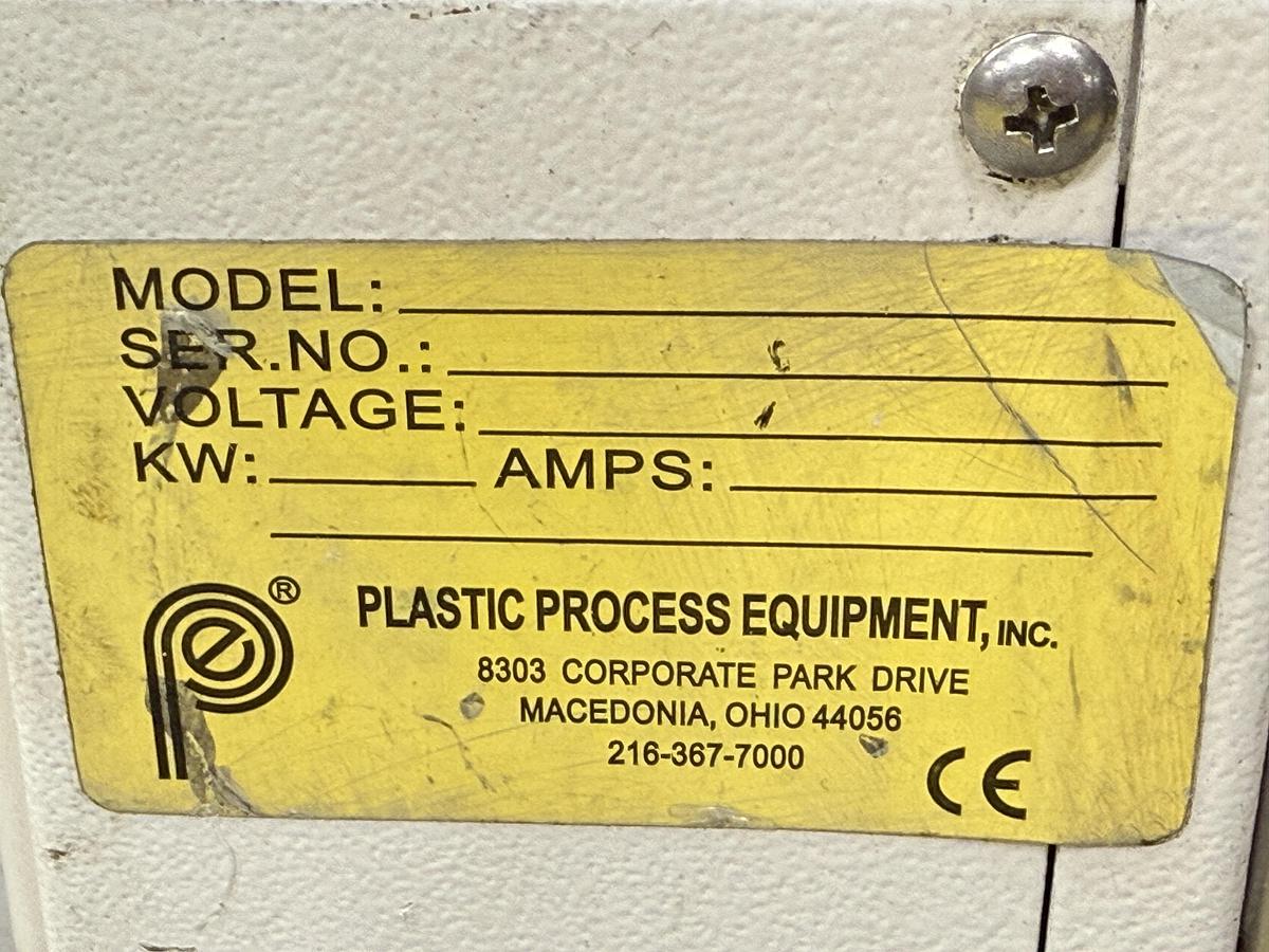 Used PLASTIC PROCESS EQUIPMENT Needs model #