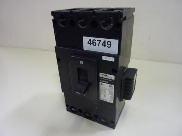 Used FUJI ELECTRIC 150 Amp Circuit Breaker SA203H-150 #46749