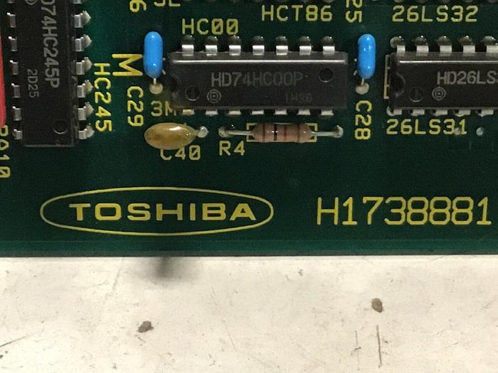 Used TOSHIBA Circuit Board H1738881 Used