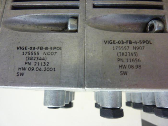 Used FESTO Control Block w/ Valves IFB8-03 #52681