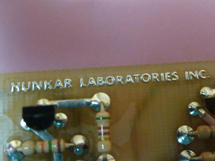 Used HUNKAR LABS Circuit Board 61285-03 #33931
