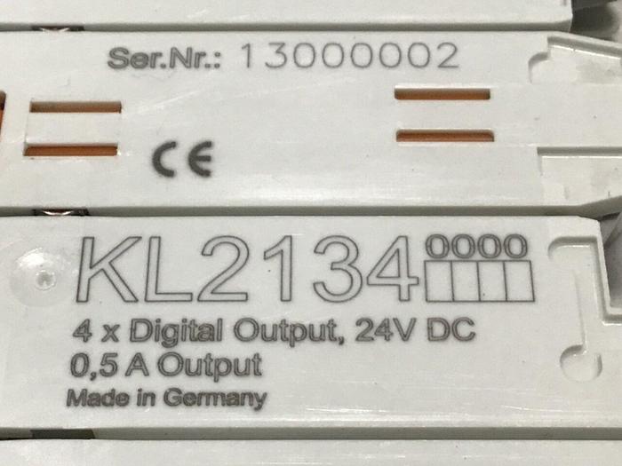 Used BECKHOFF Output Module KL2134 #125243