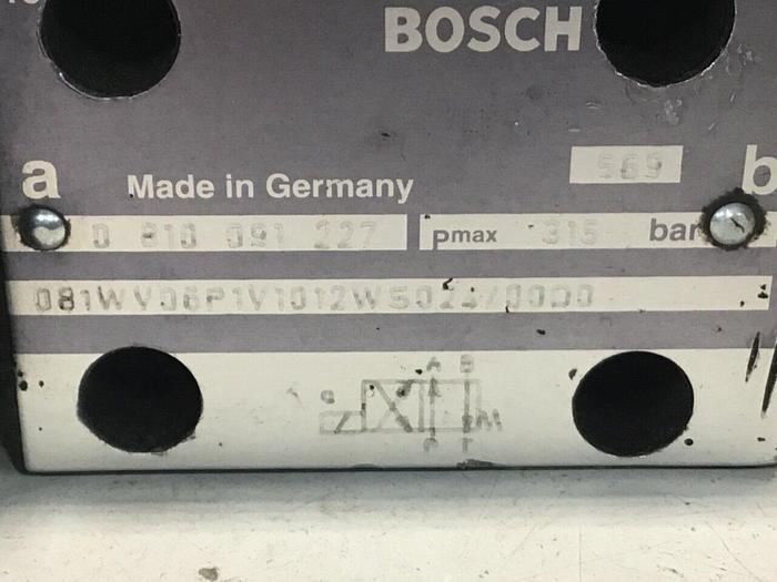 Used BOSCH Directional Valve 0 810 091 227 Used