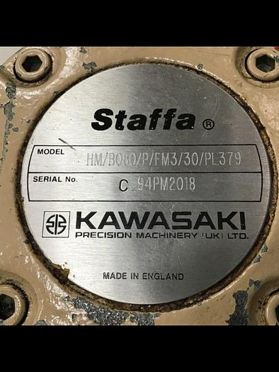 Used KAWASAKI Staffa Screw Drive Motor HM/B080/P/FM3/30/PL379 Used