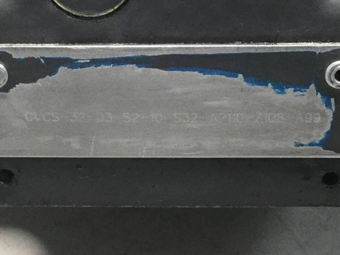 Used VICKERS Valve CVCS32D3S210S32AP110Z108A99 #99749