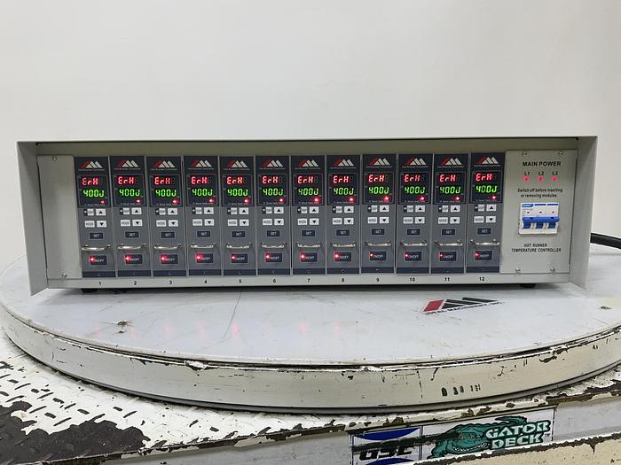 Used IDEAL MACHINERY 12 Zone Hot Runner HRTC-12S/L A1 USED