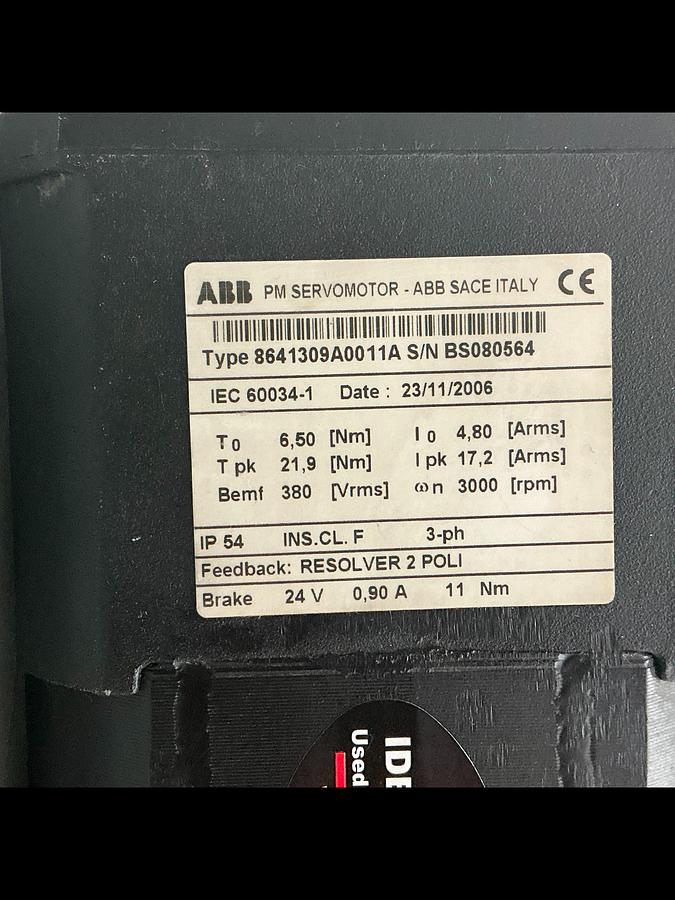 Used ABB 8641309A0011A