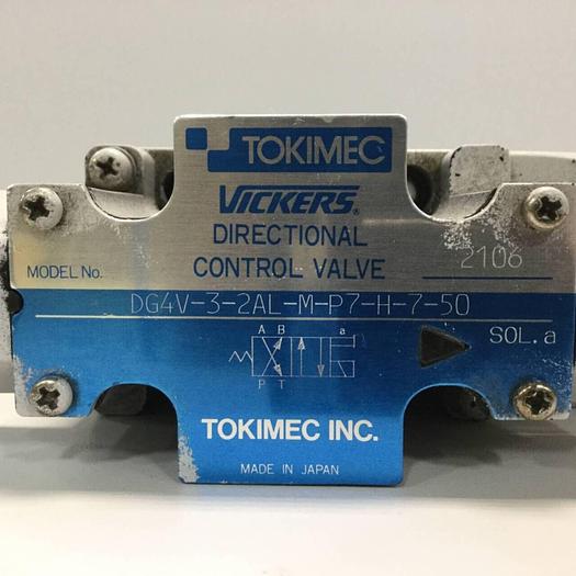 Used VICKERS Tokimec Directional Control Valve DG4V-3-2AL-M-P7-H-7-50 #91787