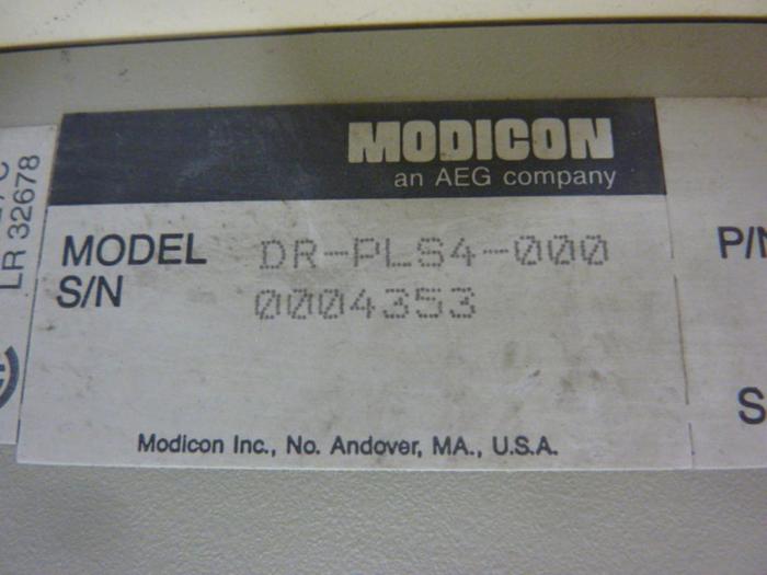 Used MODICON Power Supply DR-PLS4-000 #55771