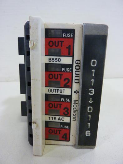 Used GOULD Output Module B550 #50769