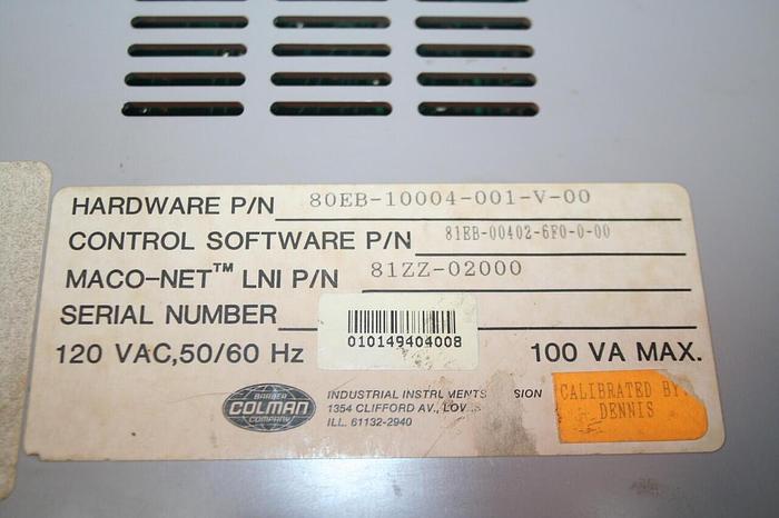 Used BARBER COLMAN Process Module MACO 8000 80EB-10004-001-V-00 #37306