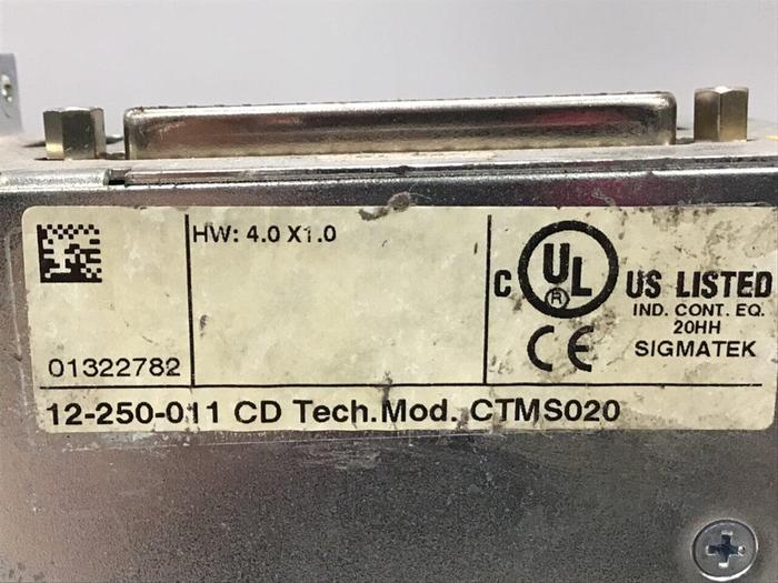 Used SIGMATEK Power Supply CTMS020 12-250-011 USED