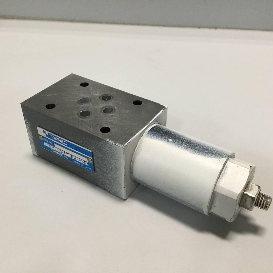 Used TOKIMEC Pressure Relief Valve TGMC-3-PT-FW-10-S1 USED