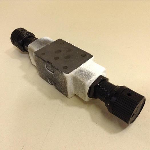 Used YUKEN Throttle & Check Modular Valve MSW-01-X-50 #72541