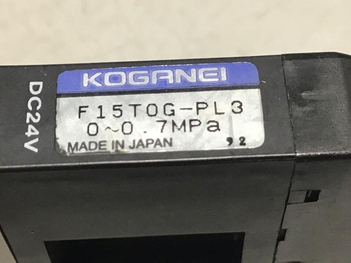 Used KOGANEI Solenoid Valve F15T0G-PL3 #120867