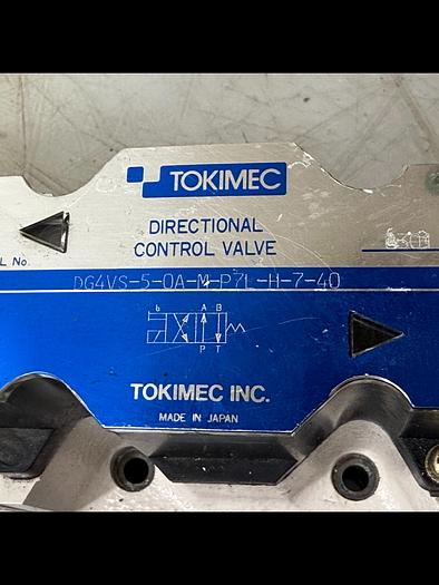Used TOKIMEC DG4VS-5-0A-M-P7L-H-7-40