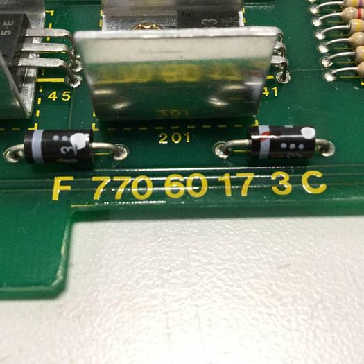 Used FUJI ELECTRIC Circuit Board F770 60 17 3C F77060173C UM12A-H01 #94052