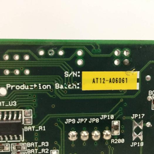 Used GENERIC Communication Board BAT-D4A-TECH-91-SDC-1.32BAT-D3 #94169