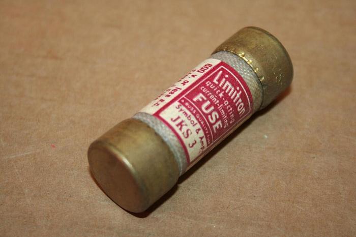 Used LIMITRON 3 Amp Fuse JKS-3 Used