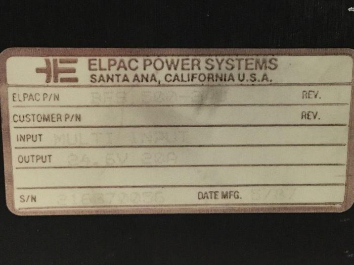 Used ELPAC Power Supply BFS 500-3 #107870