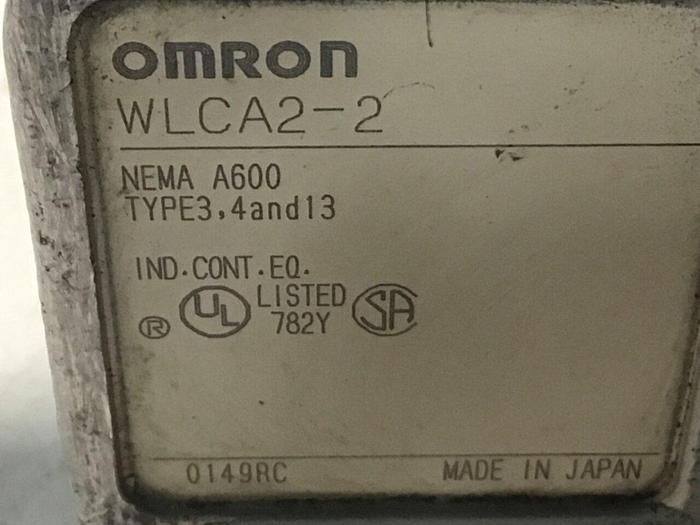 Used OMRON Limit Switch WLCA2-2 #121880