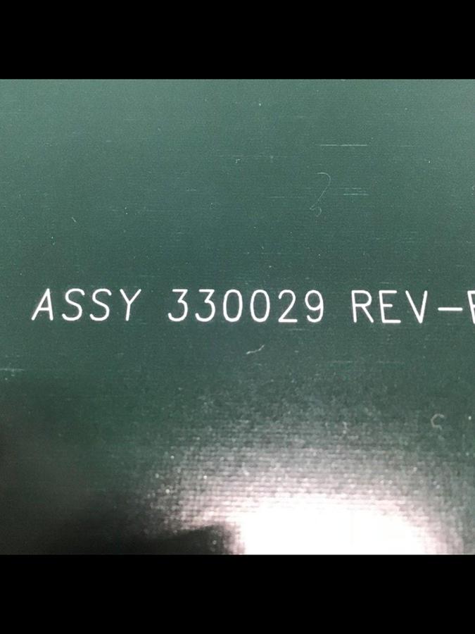 Used VAN DORN Sequencer Circuit Board PC330-029 330-029 #112164