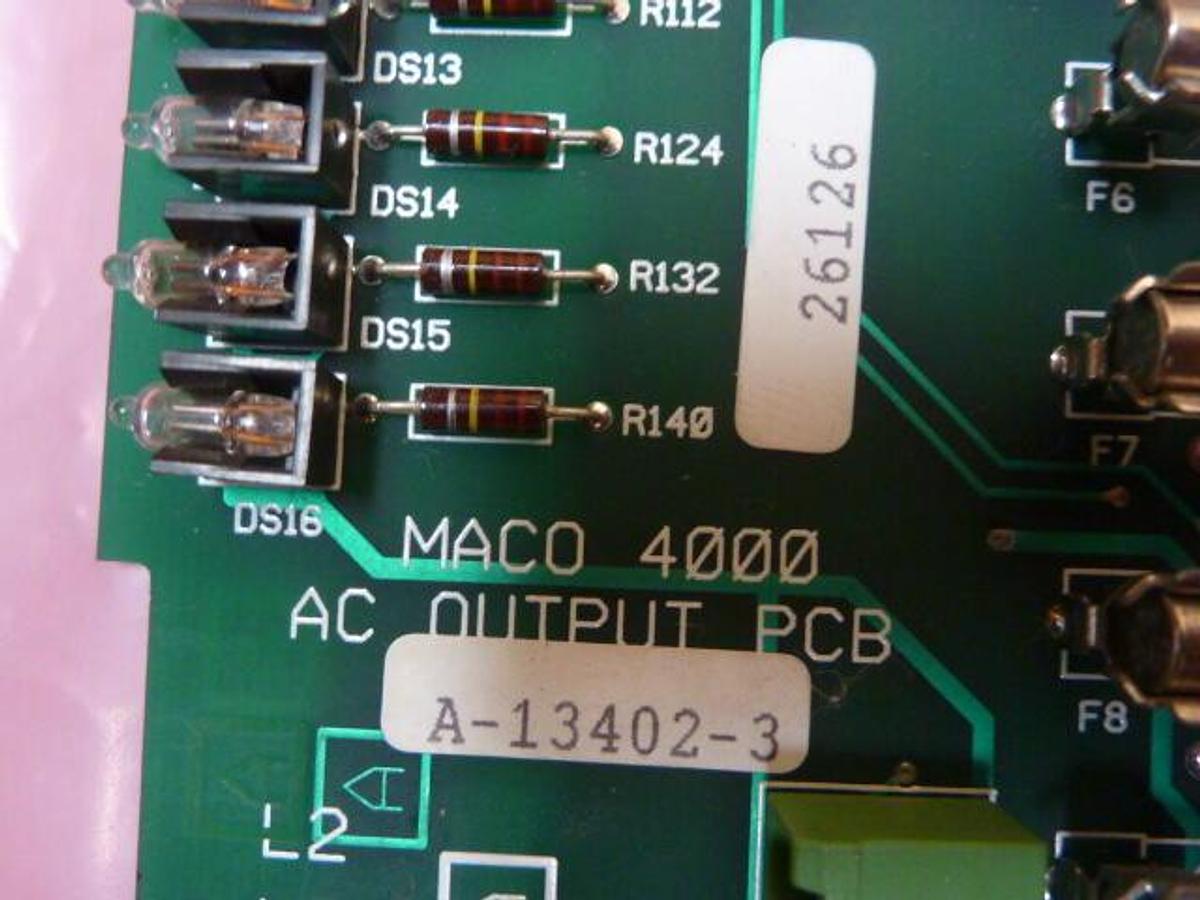 Used BARBER COLMAN AC Output Circuit Board A-13402-3 Used  #37143