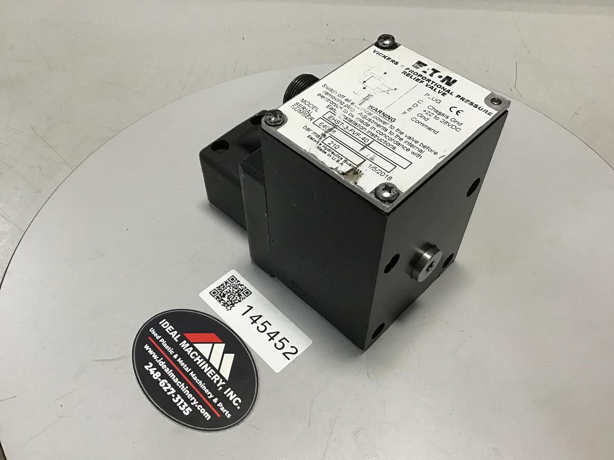 Used EATON VICKERS Pressure Control Valve EHST-3-FVF-40
