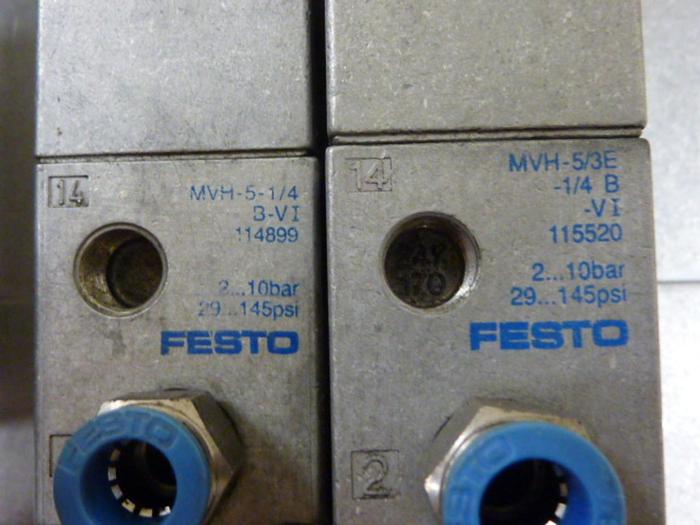 Used FESTO Control Block / Valve Terminal IFB8-02 #52797