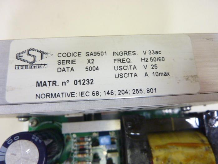 Used TELECOM TECHNOLOGIES Power Supply Board SA9501 #43687