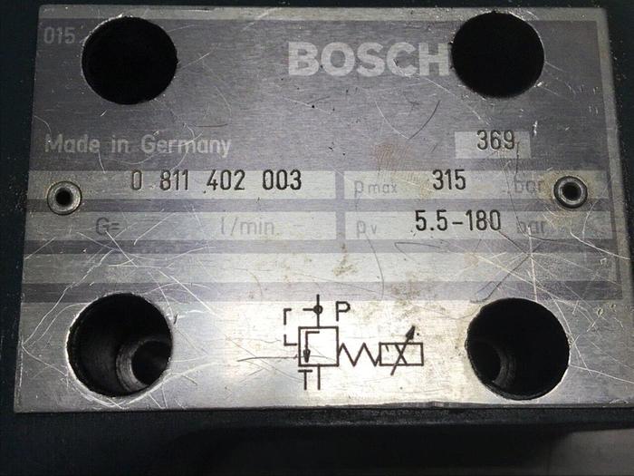 Used BOSCH Valve 0 811 402 003 Used
