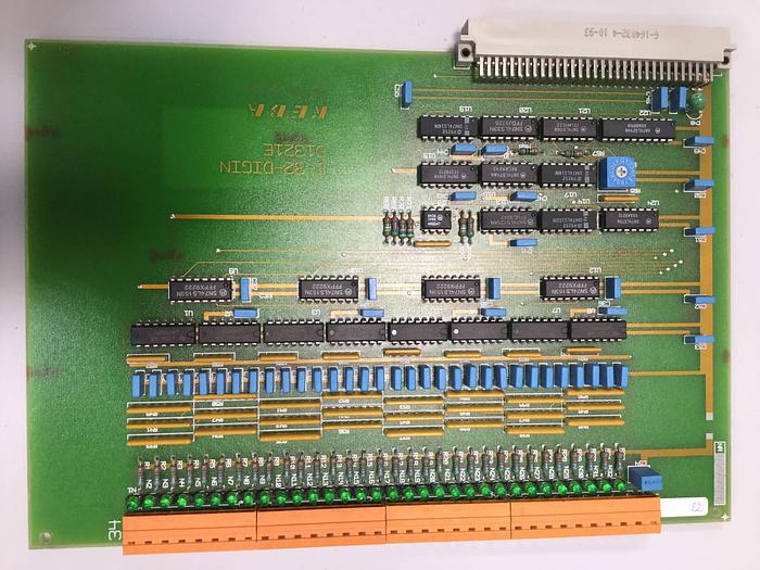 Used KEBA Engel Circuit Board E-32-DIGIN D1321E Used