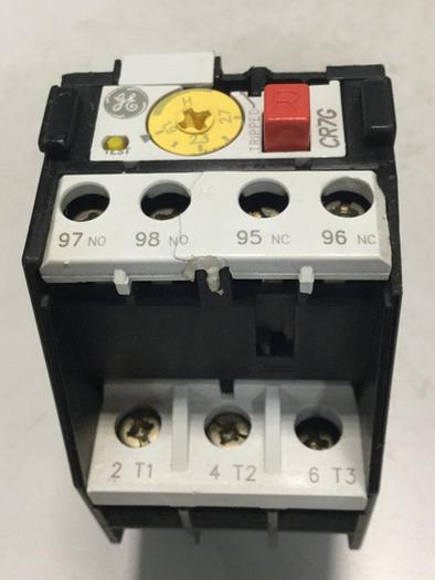 Used GENERAL ELECTRIC Overload Relay CR7G1TH #104029