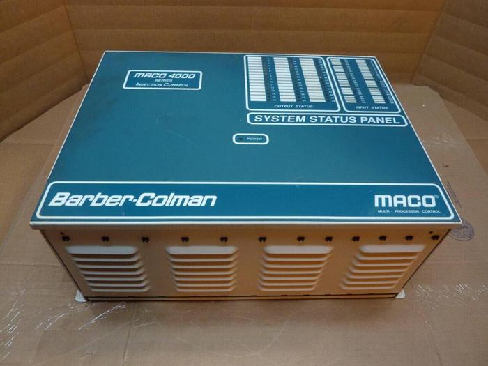 Used BARBER COLMAN Control Card Rack 40BA-211BC-COO-A-00 USED