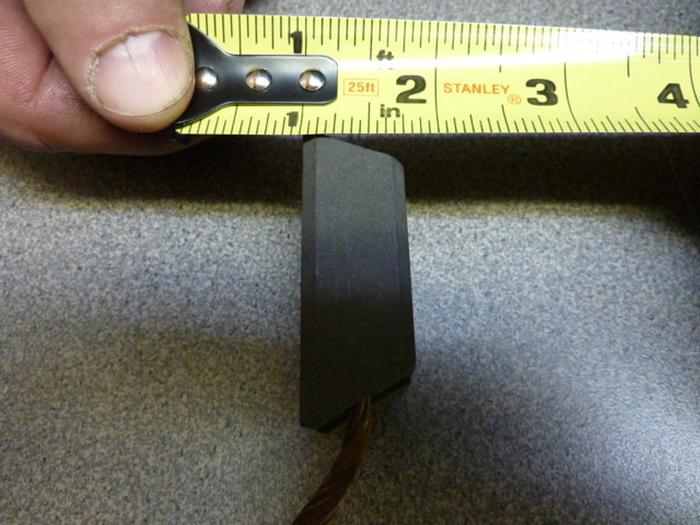 NATIONAL Carbon Brush ACI B107 #3576