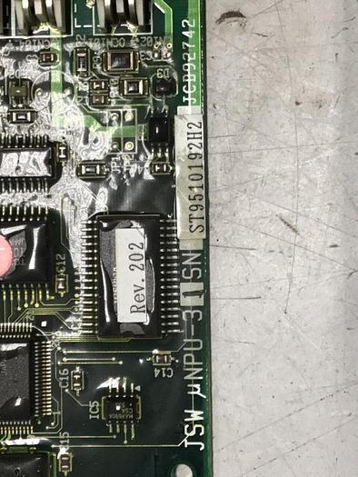 Used JSW Circuit Board NPU-31 #135902