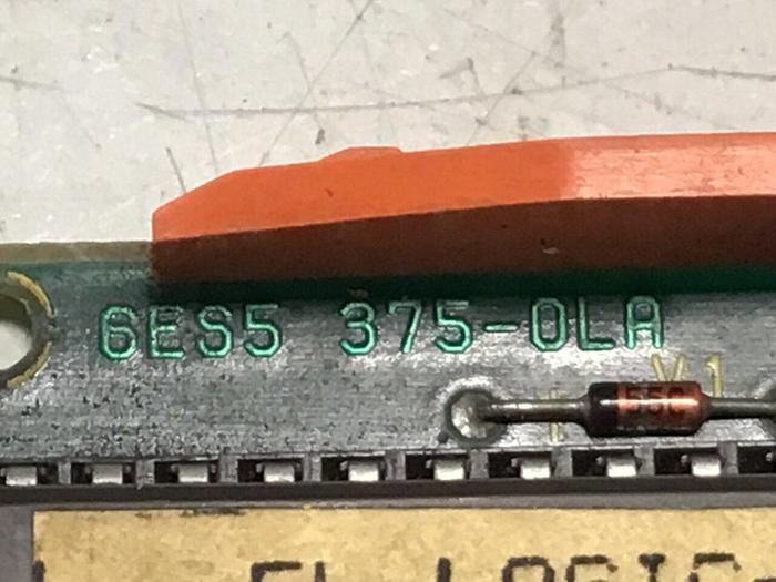 Used SIEMENS Memory Submodule 6ES5 375-0LA61 #126083