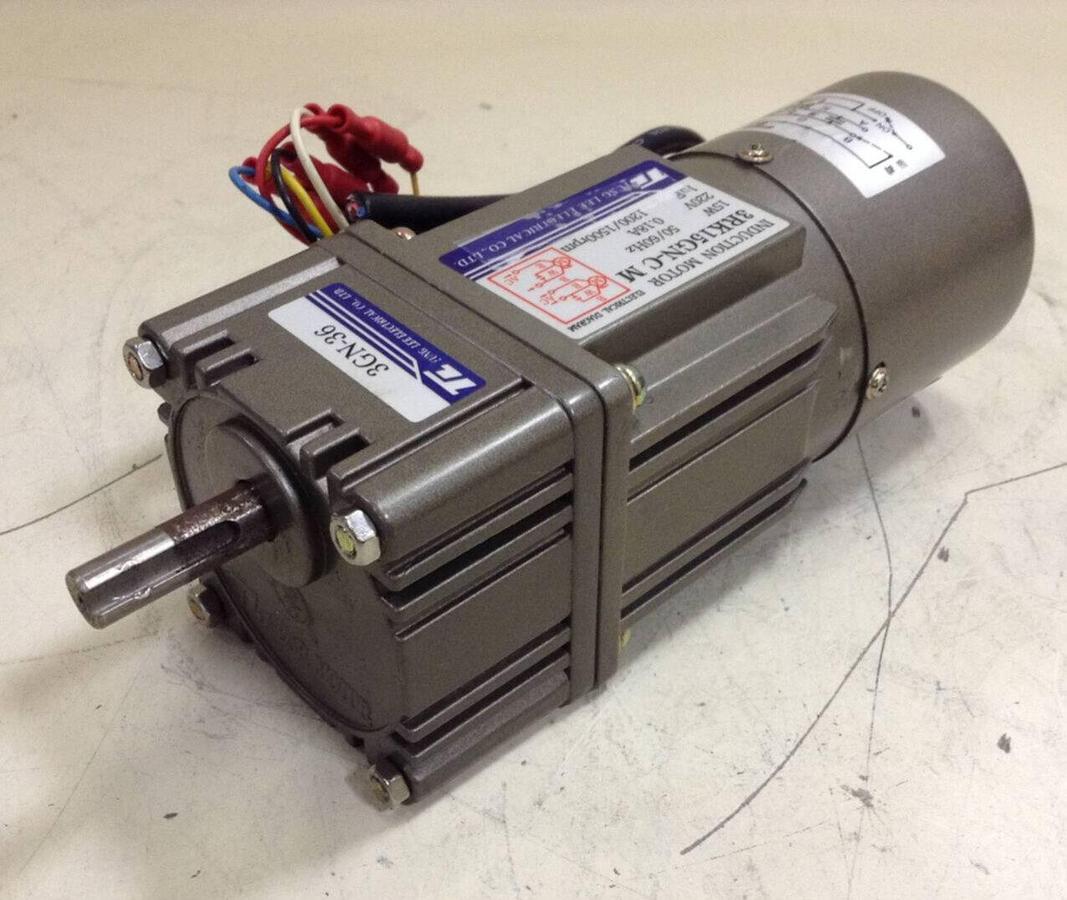 Used TUNG LEE ELECTRICAL Induction Motor 3RK15GN-C M USED