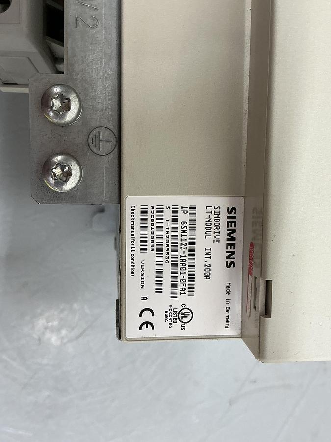 Used SIEMENS 1P 6SN1123-1AA01-0FA1