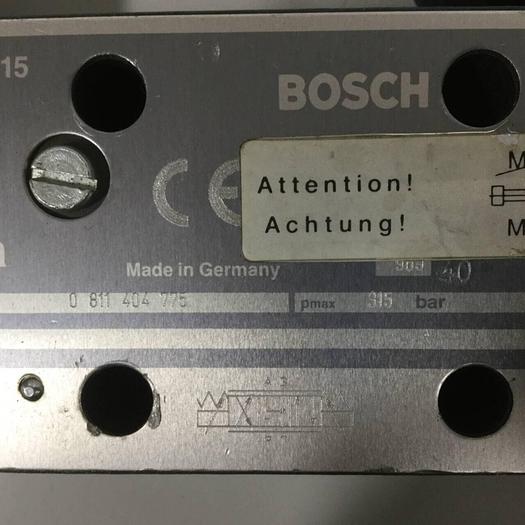 Used BOSCH SERVO Proportional Valve 0 811 404 775 USED