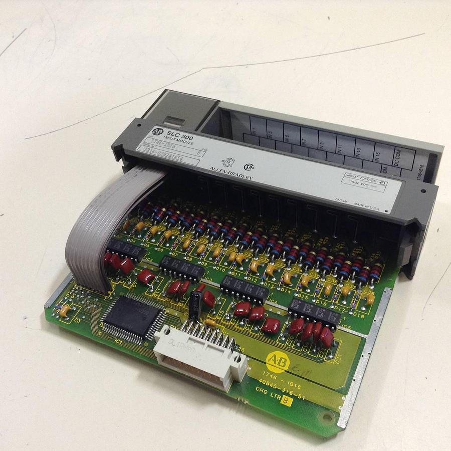 Used ALLEN BRADLEY Input Module 1746-IB16 SER B Used