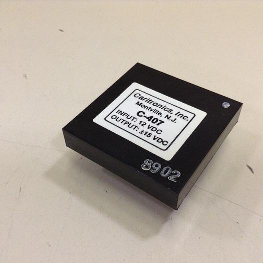 Used CARITRONICS DC/DC Converter C-407 #78846