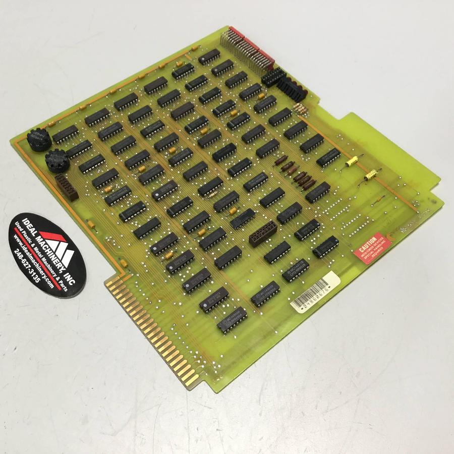 Used CINCINNATI MILACRON Logic Module 3-531-3721A USED