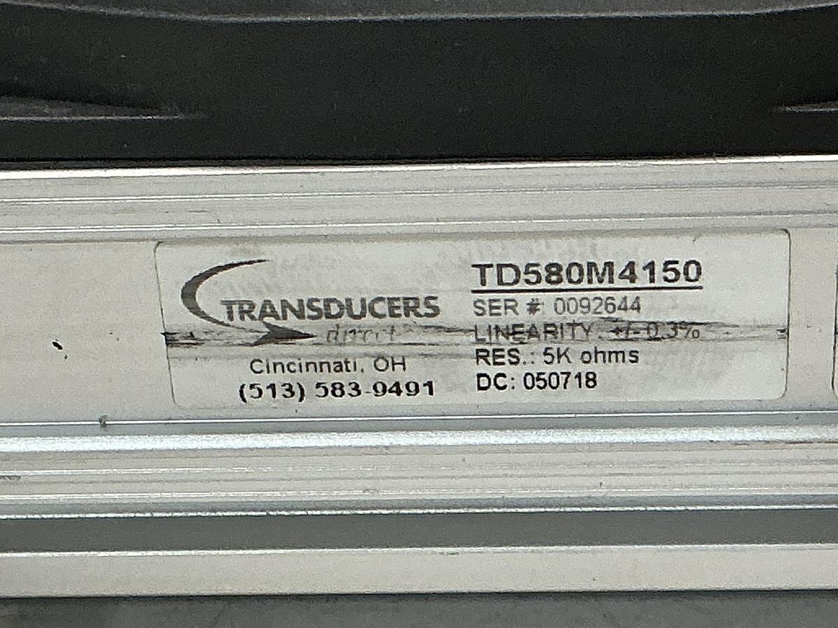 Used TRANSDUCERS INC TD580M4150