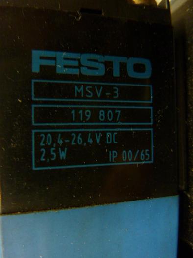 Used FESTO Control Block / Valve Terminal IFB8-02 #52833