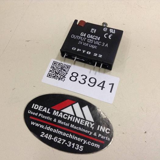 Used OPTO 22 I/O Module G4 0AC24 #83941