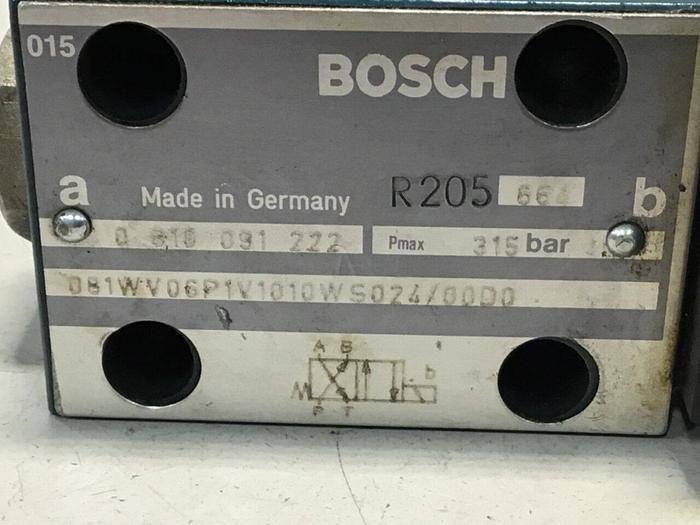Used BOSCH Directional Control Valve 0 810 091 222 #130944