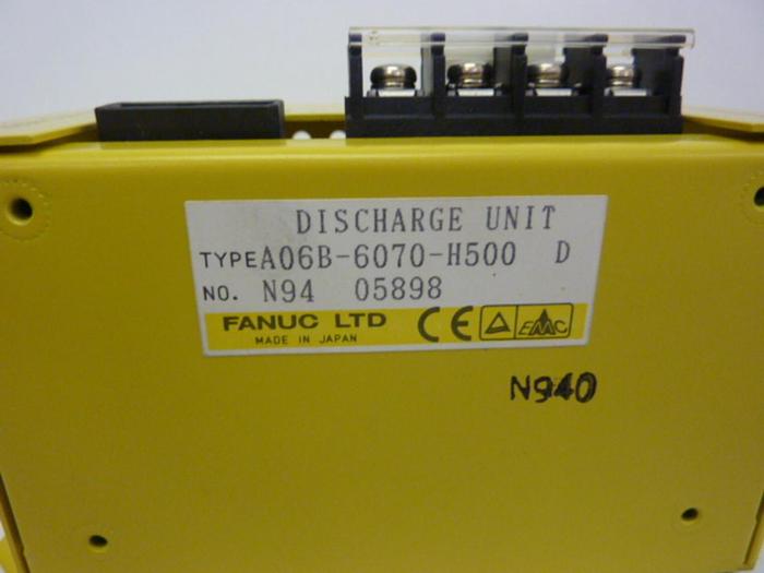 Used FANUC Discharge Unit A06B-6070-H500 D USED