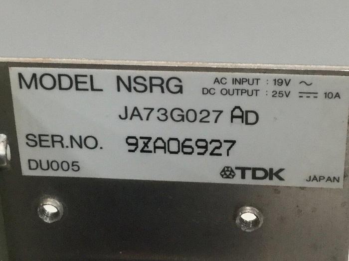 Used TDK Power Supply NSRG JA73G027 #101240