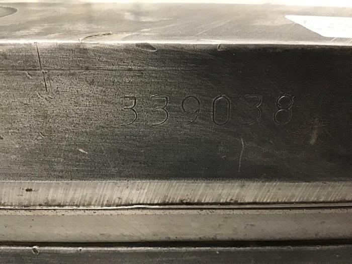 Used VAN DORN Pair of Sliding Platen Shoes 339038 PAIR USED